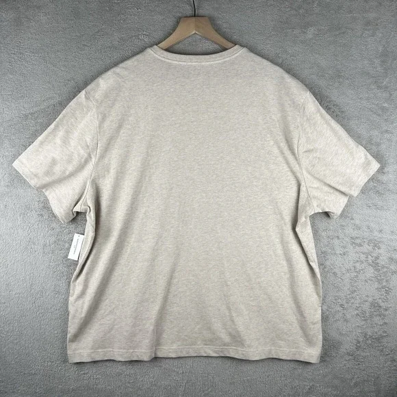 Banana Republic Men's Shirt NWT Size 2XL Oatmeal Heather Signature - Picture 7 of 10